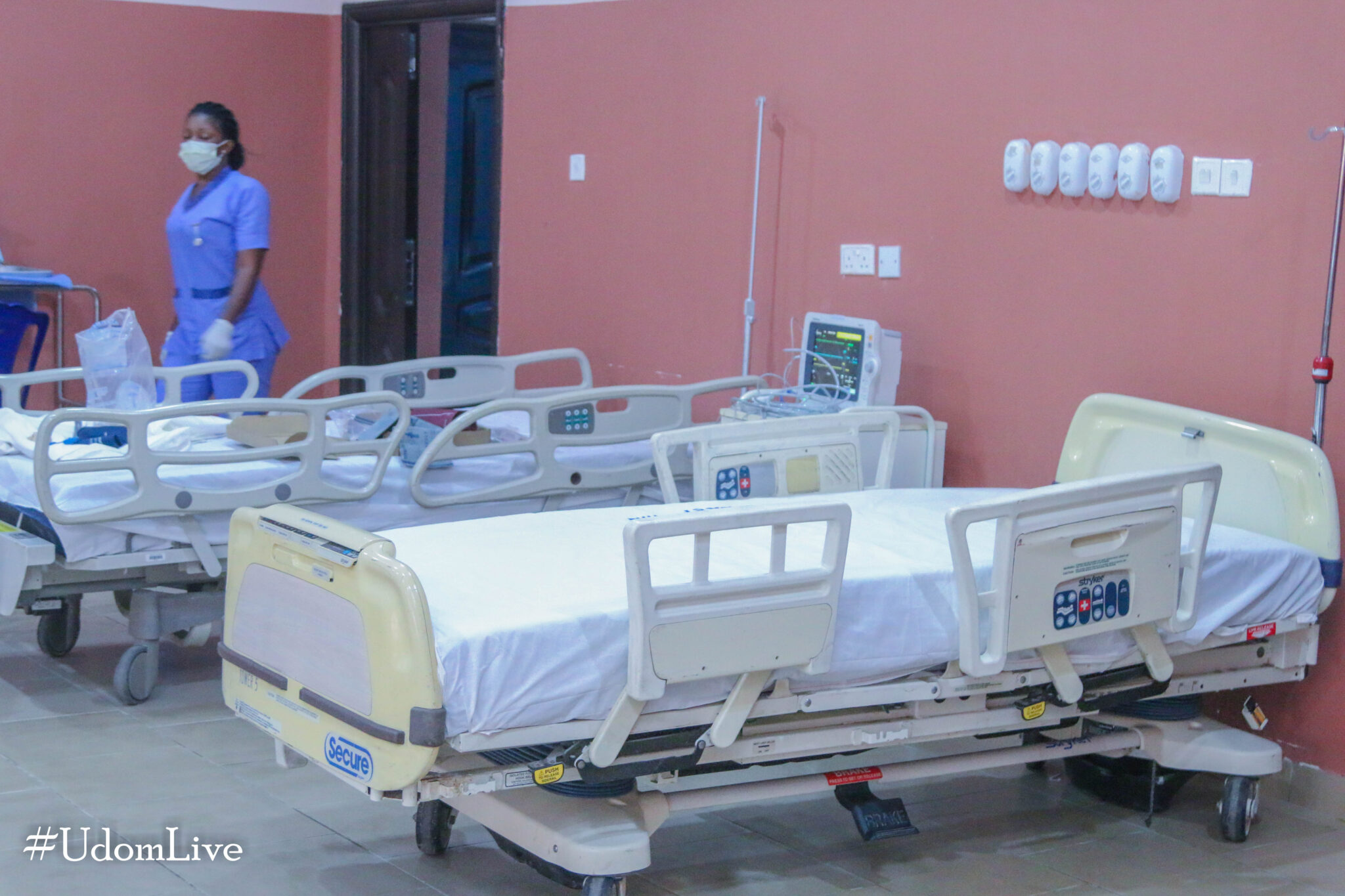 Treatment room at Immanuel General Hospital Eket